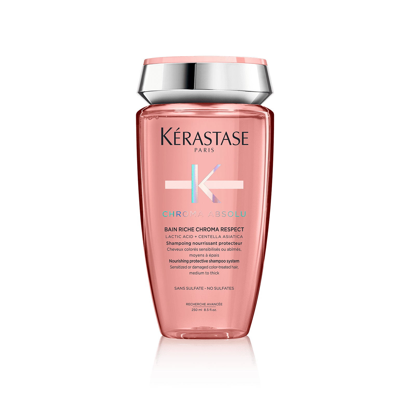 KERASTASE 21 CHROMA ABSOLU All Format Bain Riche Sans Sulfate 250ml Transparent Recto EC2 DBD